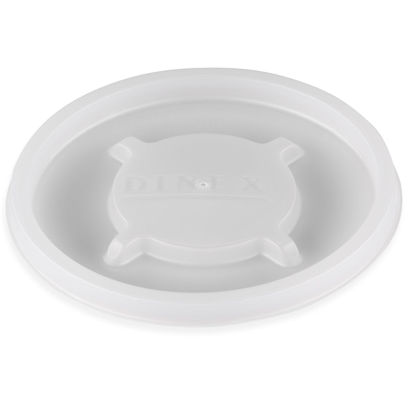 Dinex DX20029000 Translucent Disposable Lid Fits for Specific Cambro and G.E.T. Enterprises Tumblers (1500/cs)