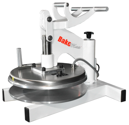 BakeMax BMDMS18 Electric Countertop Single Upper Heat Swing Away Manual Pizza Press