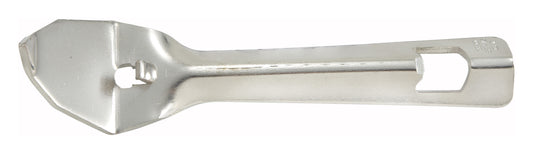 Winco CO-302 7" Stainless Steel Can Tapper/Bottle Opener