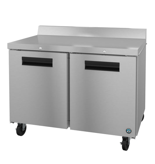 Hoshizaki WF48B-01 Two Section Stainless Doors Worktop Freezer
