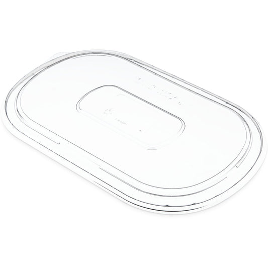 Proex DXL800PCLR Clear Flat Lid for Microwaveable Large Entrees (250/cs)