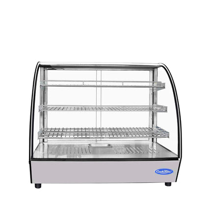Atosa CHDC-44 4.4 Cuft Curved Countertop Heated Display