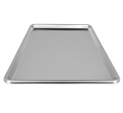Omcan 81021 Stainless Steel 20 Gauge 1/2-Size (13"x18") Bun Pan / Sheet Pan with Open Bead
