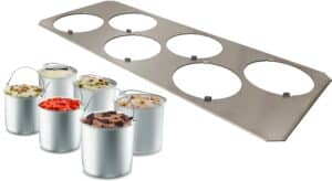 Nemox 6100011 GOURMET PRO Optional Insert + (6) Bowls for 4 MAGIC PRO 100