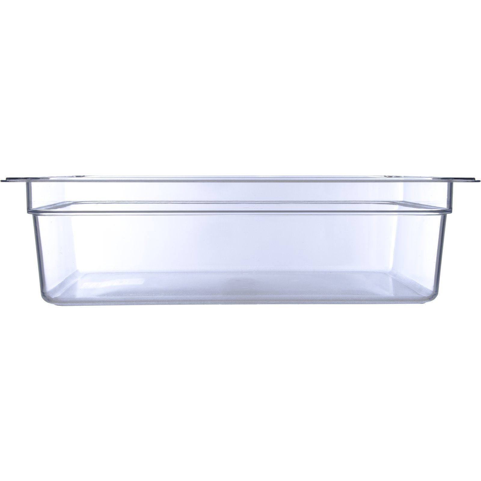 Carlisle 10202B07 Full-Size Clear Polycarbonate StorPlus Food Pan, 6" Deep
