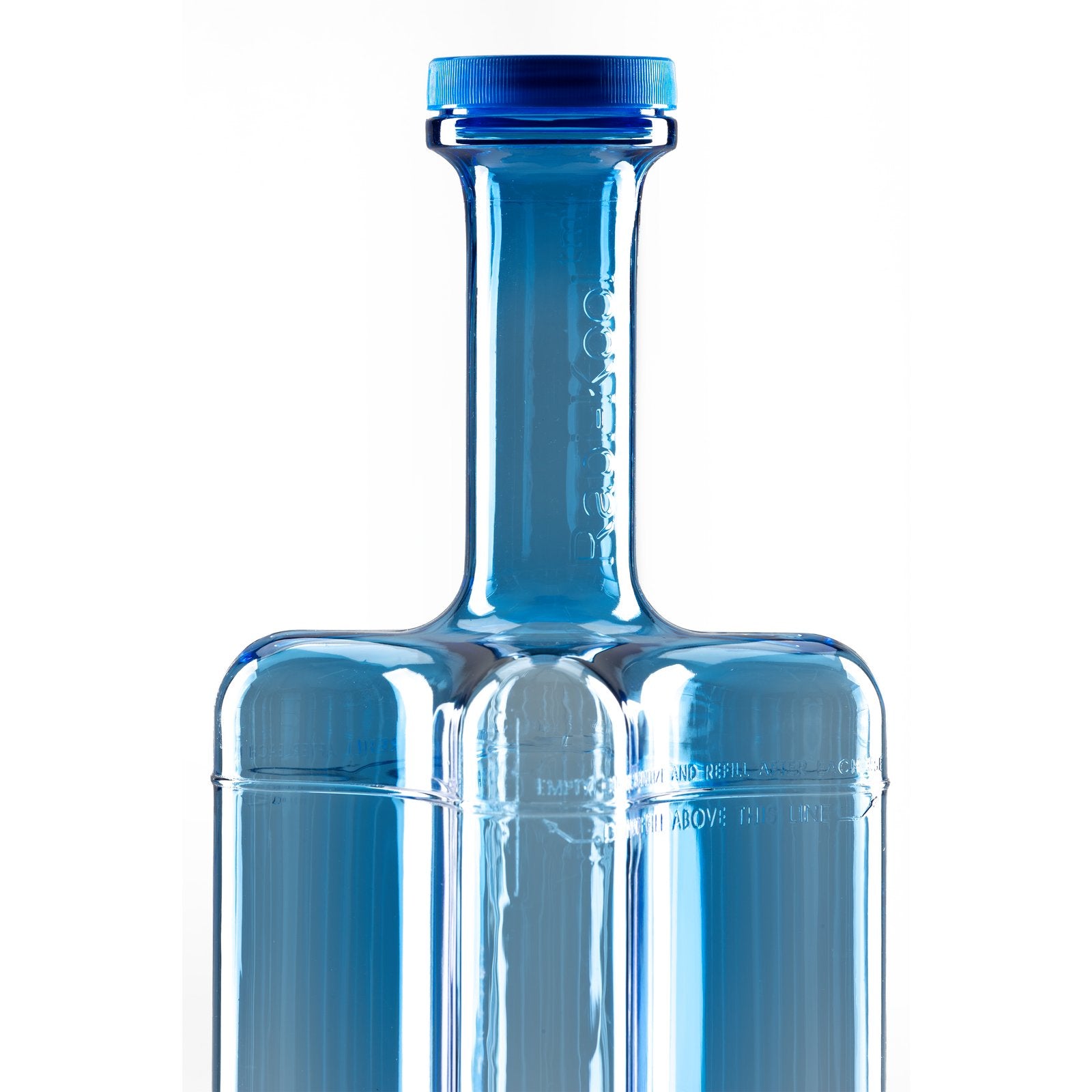 San Jamar RCU128 128 oz Blue Rapi-Kool Chill Utensil