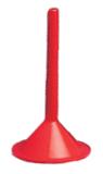 Omcan 10017 10 mm Plastic Grinder Spout for #22