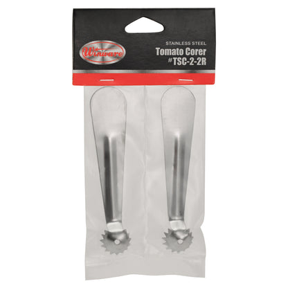 Winco TSC-2-2R Tomato Stem Corer (2pc/pack with header card)