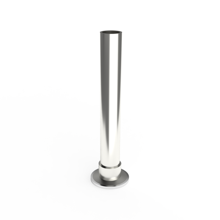 Omcan 36057 30 mm Stainless Steel Hydraulic Stuffer Spout