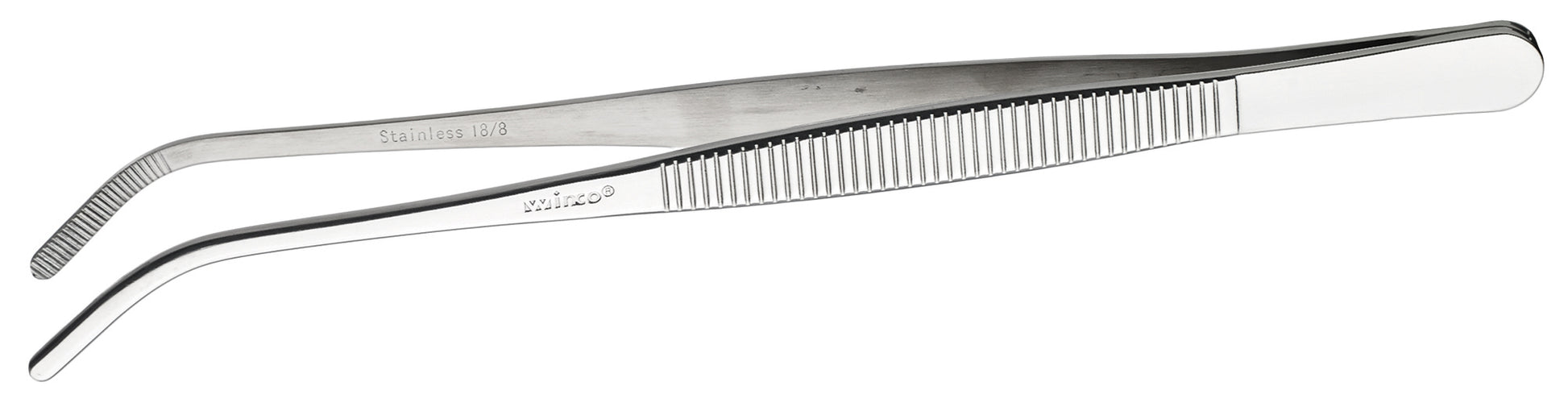 Winco TTG-8C 8" Curved Tweezer Tong