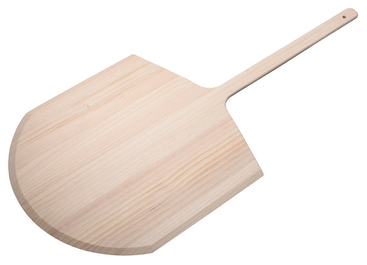 Winco WPP-2042 42" Wood Pizza Peel, 20"x20" Blade