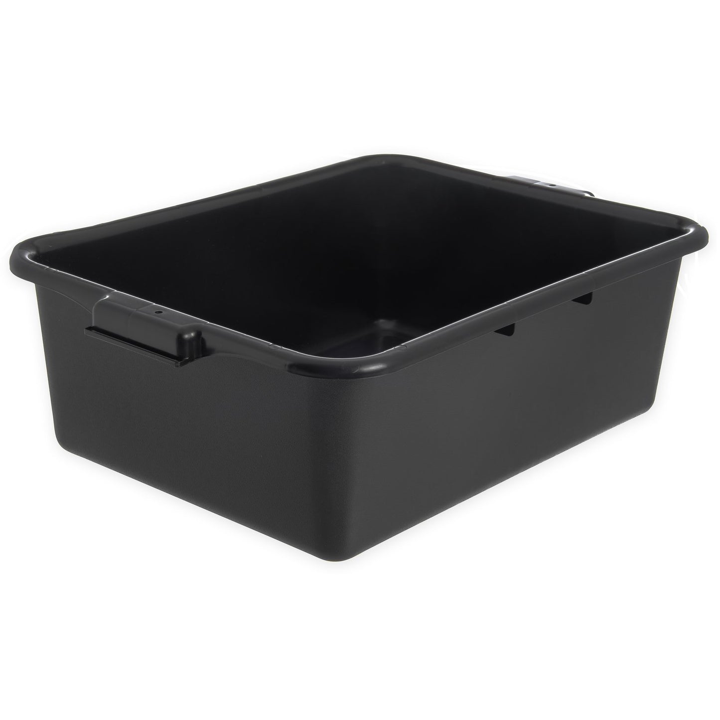 Carlisle N4401103 20" x 15" x 7" Black Comfort Curve Tote Box