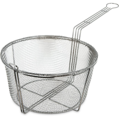Carlisle 601002 11-1/2" Chrome-Plated Steel Mesh Fryer Basket