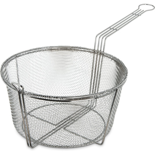 Carlisle 601002 11-1/2" Chrome-Plated Steel Mesh Fryer Basket
