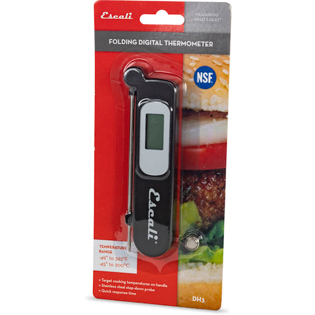 Escali THDGFLD Folding Digital Thermometer