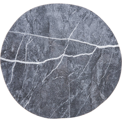 Carlisle 5310572 11" Soapstone Ridge Melamine Rimless Plate