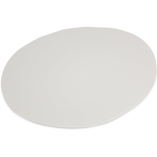 Carlisle 5310523 11" Cement Ridge Melamine Rimless Plate