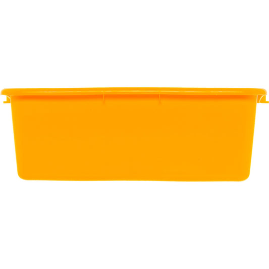 Carlisle N4401104 20" x 15" x 7" Yellow Comfort Curve Tote Box
