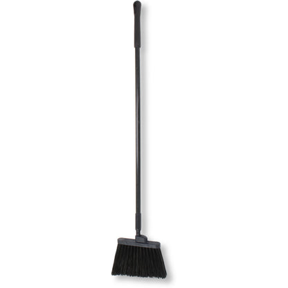 Carlisle 41083EC03 56" Black Color Coded Duo-Sweep Unflagged Angle Broom