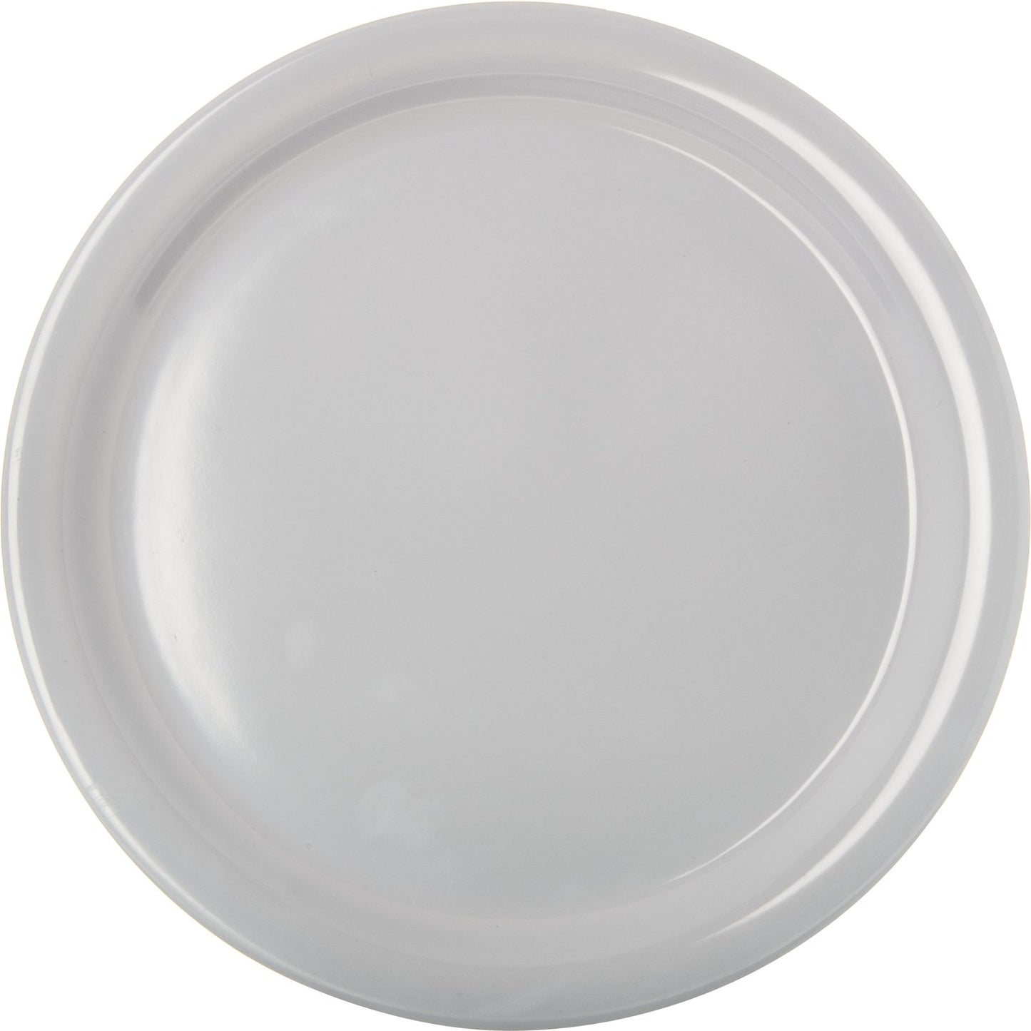 Carlisle KL20002 9" White Kingline Melamine Dinner Plate