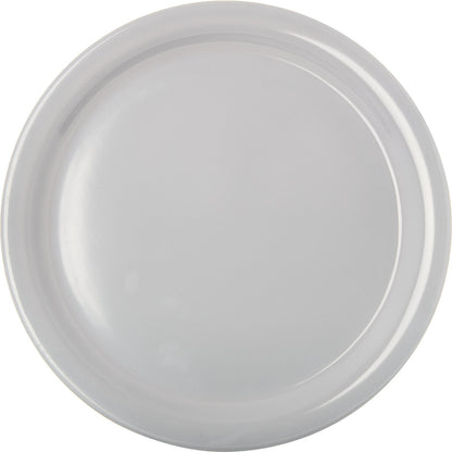 Carlisle KL20002 9" White Kingline Melamine Dinner Plate