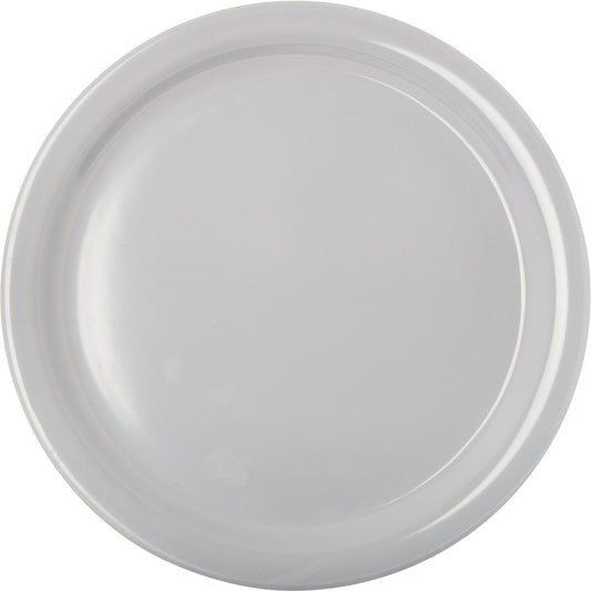 Carlisle KL20002 9" White Kingline Melamine Dinner Plate