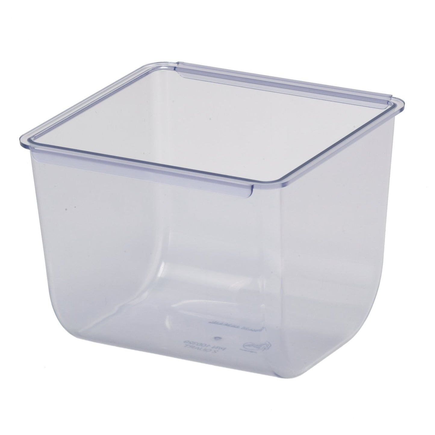 San Jamar BD104 2 Quart Clear Dome Replacement Tray