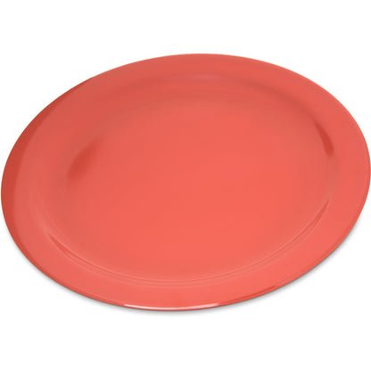 Carlisle 4350052 10.25" Sunset Orange Dallas Ware Melamine Dinner Plate