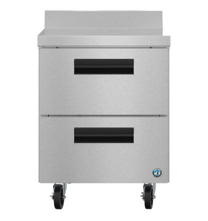 Hoshizaki WR27B-D2 One Section Stainless Drawers Worktop Refrigerator