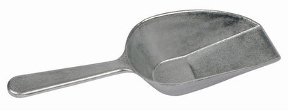 Winco ASFB-7 7 oz. Aluminum Flat Bottom Scoop