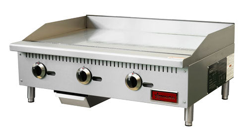 Omcan 47375 36" 3 Burners Griddle