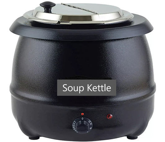Bishop AT51588 10L Black Electric Soup Kettle