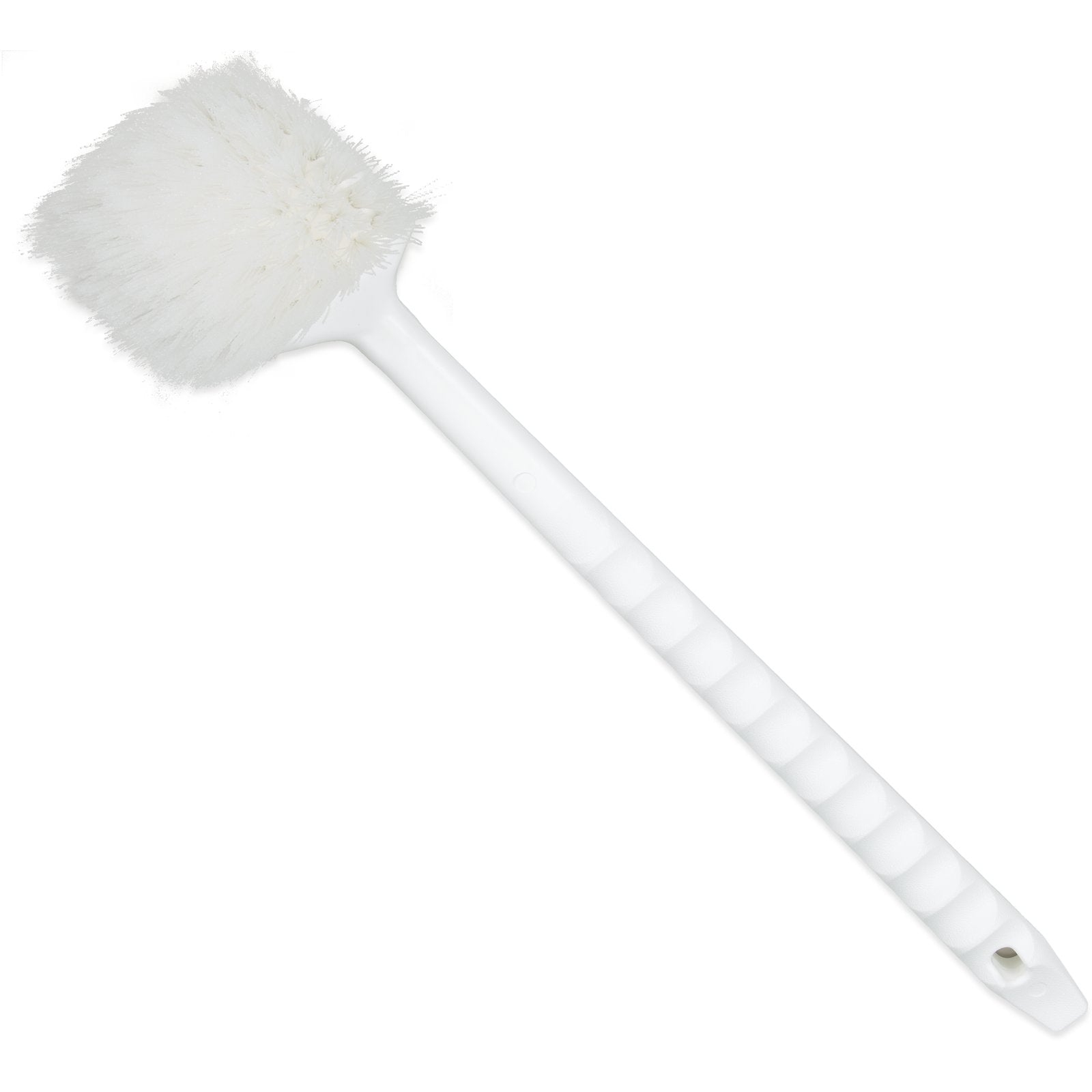 Carlisle 4050000 20" x 3" White Sparta Utility Brush With Medium Stiff Nylon Bristles