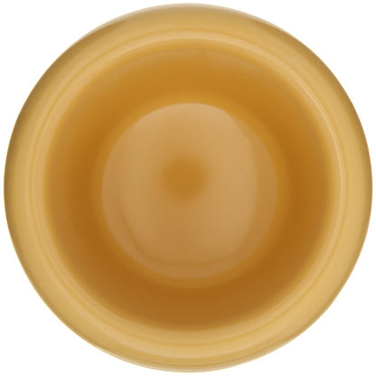 Carlisle S27522 1.5 oz Honey Yellow Melamine Smooth Ramekin