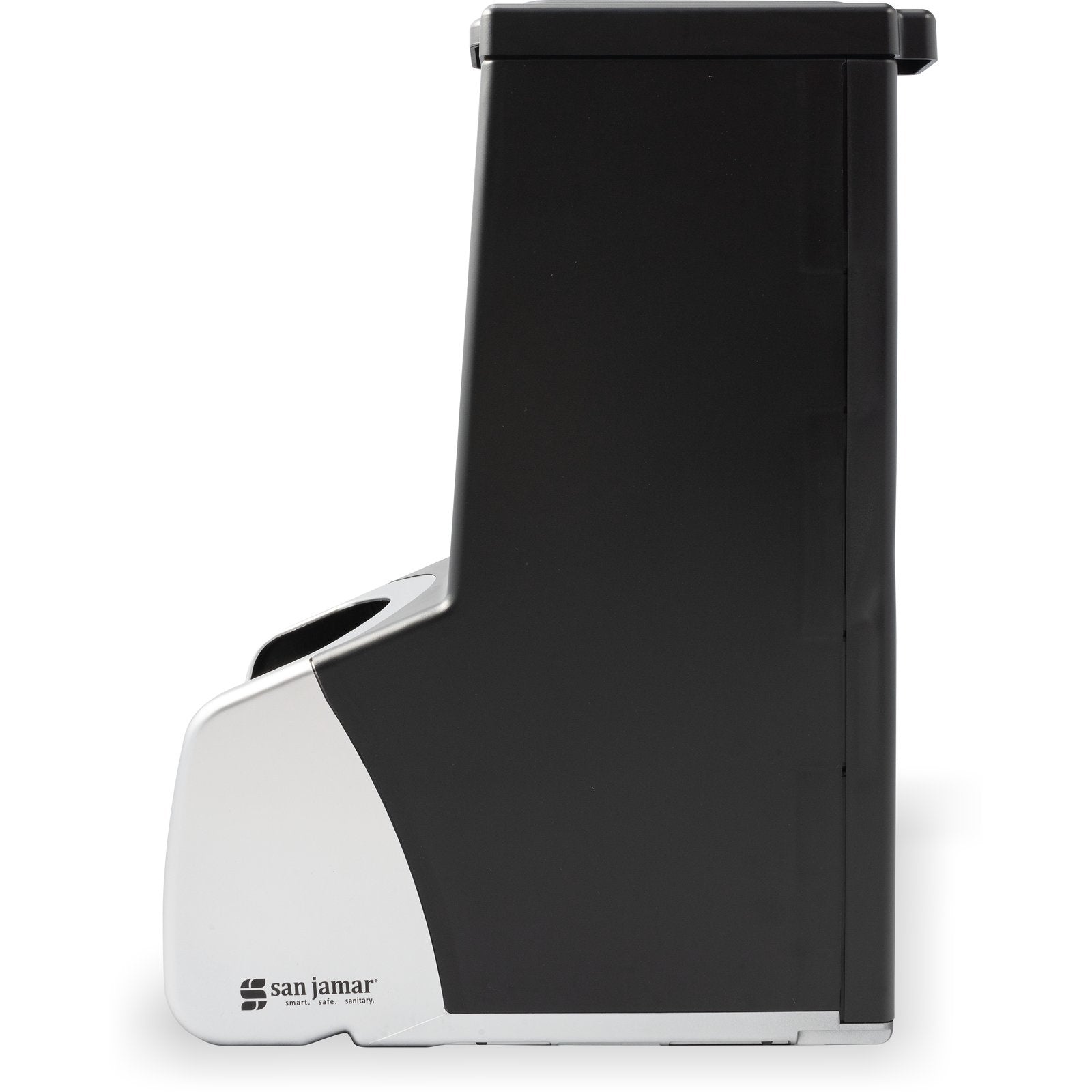 San Jamar MODBFD 10.25" x 13.25" x 18.25" Black Stainless Steel Modular Bulk FIFO Dispenser