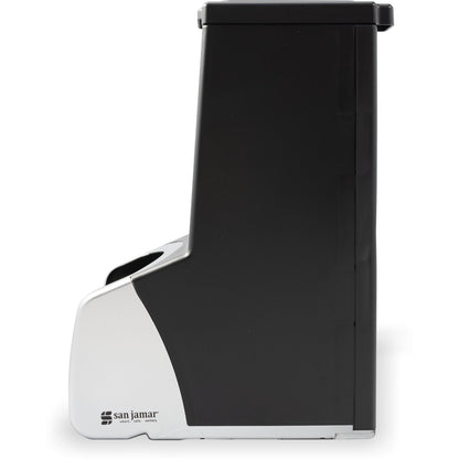 San Jamar MODBFD 10.25" x 13.25" x 18.25" Black Stainless Steel Modular Bulk FIFO Dispenser