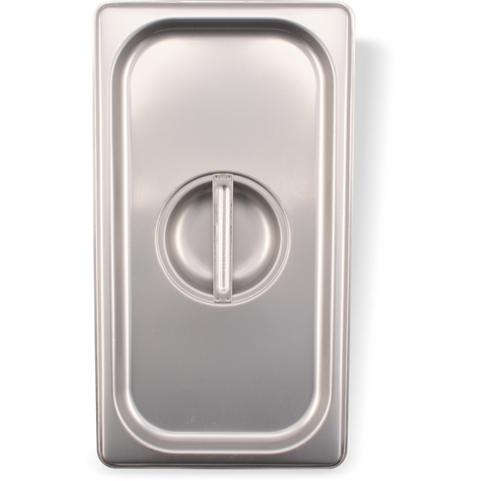 Carlisle 607130C 1/3 Size Stainless Steel DuraPan Steam Table Hotel Pan Handled Cover