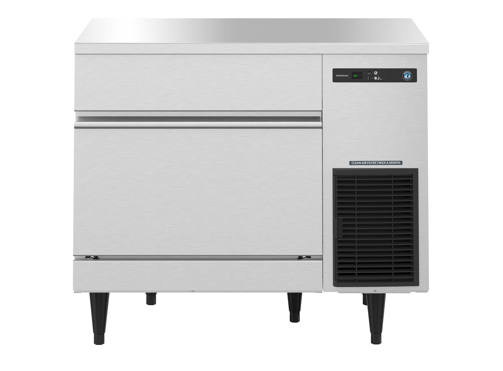 Hoshizaki IM-200BAC Square Cuber Icemaker, Air-cooled, Built in Storage Bin