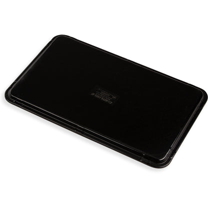 Carlisle 3253GR2004 21" x 13" Black Rectangle Griptite 2 Tray