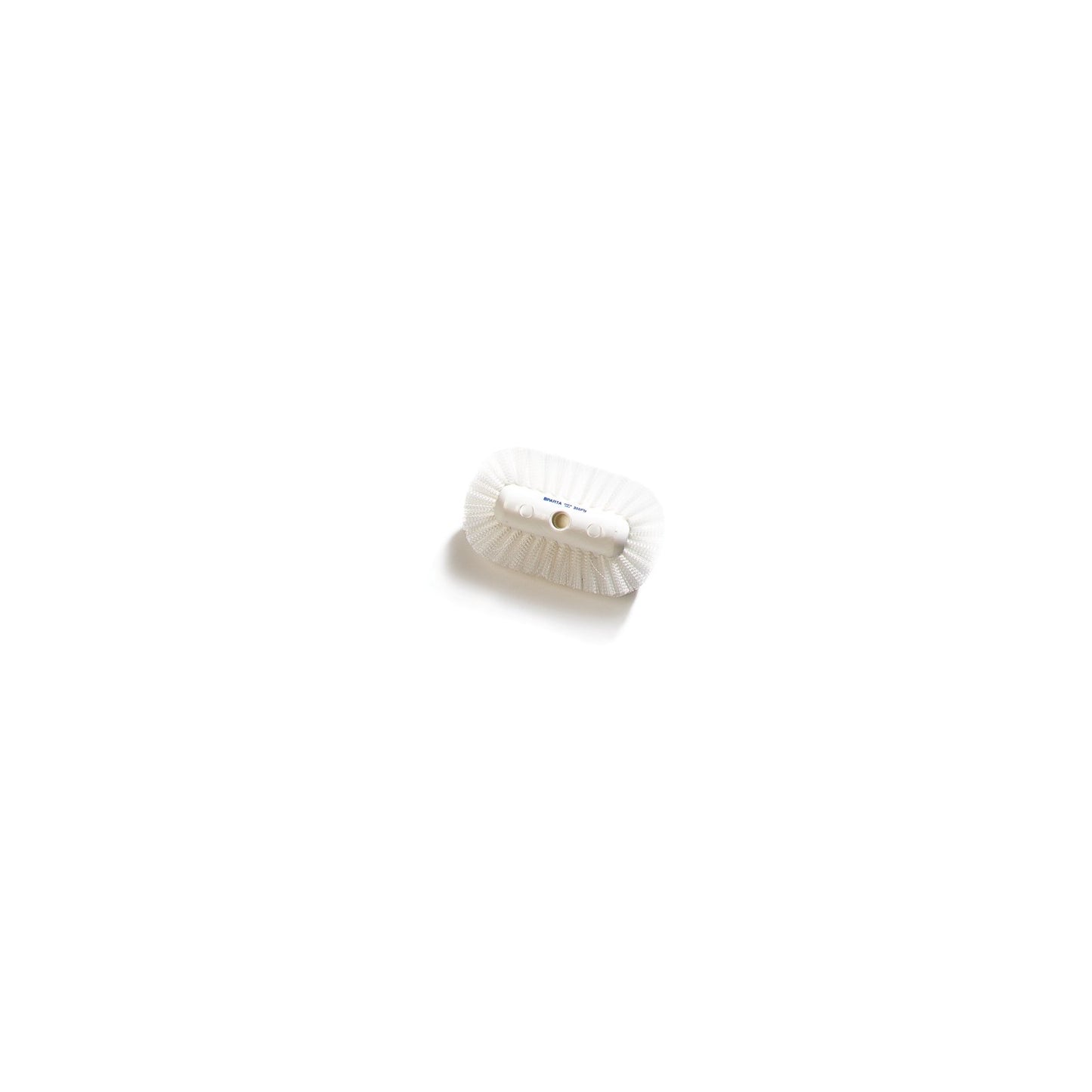 Carlisle 4004200 9.5" x 5.5" White Tank & Kettle Brush with Nylon Bristles