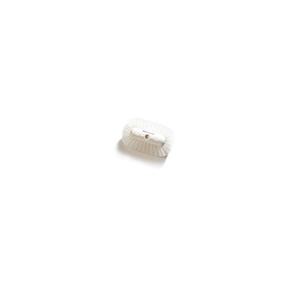 Carlisle 4004200 9.5" x 5.5" White Tank & Kettle Brush with Nylon Bristles