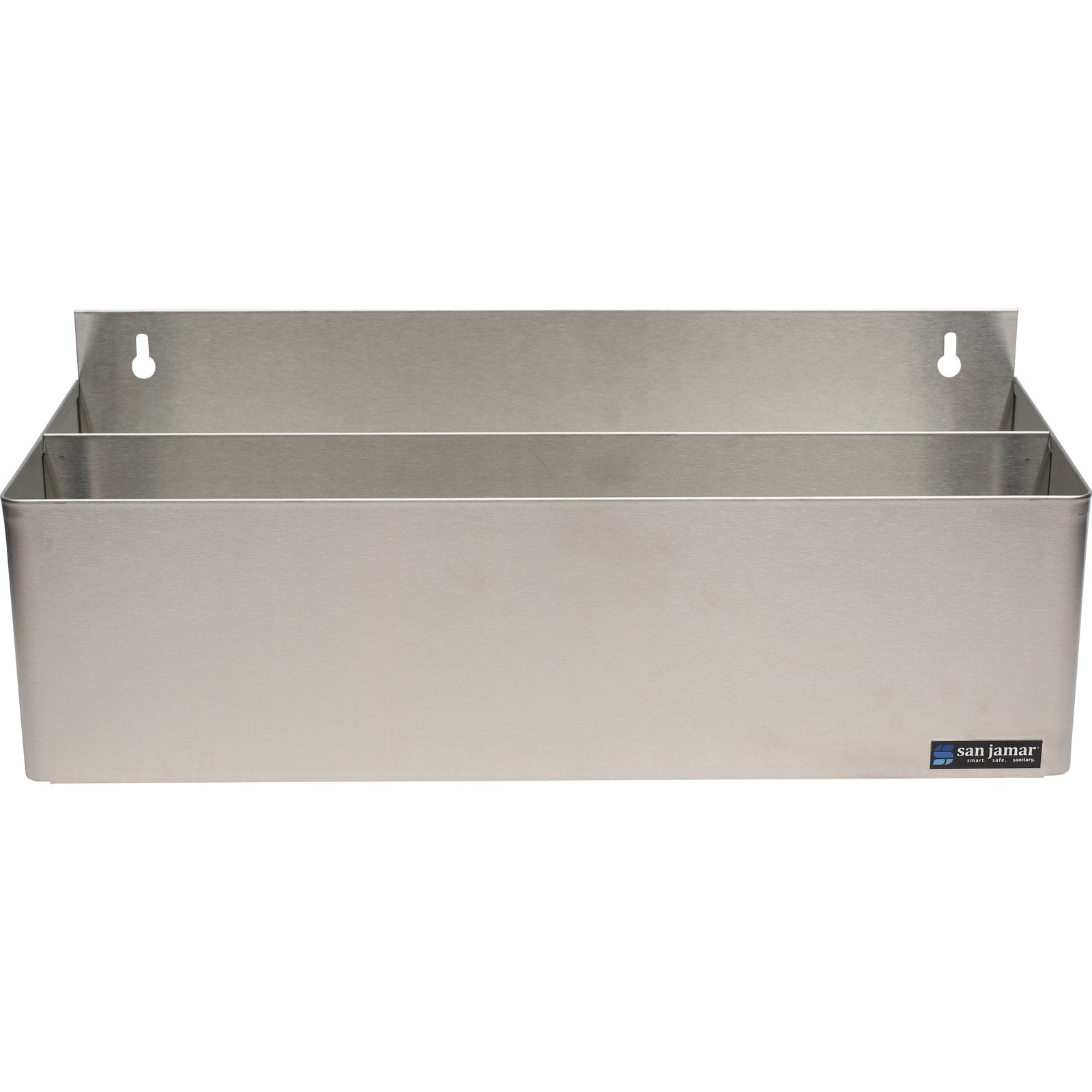 San Jamar B5522D 10 Quart Double Stainless Steel Speed Rails
