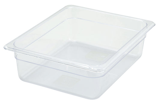 Winco SP7204 Half-size Polycarbonate Food Pan, 4" Deep
