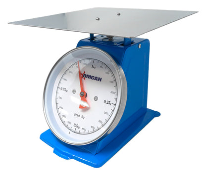 Omcan 46752 Dial Spring Scale with Stainless Steel Plate