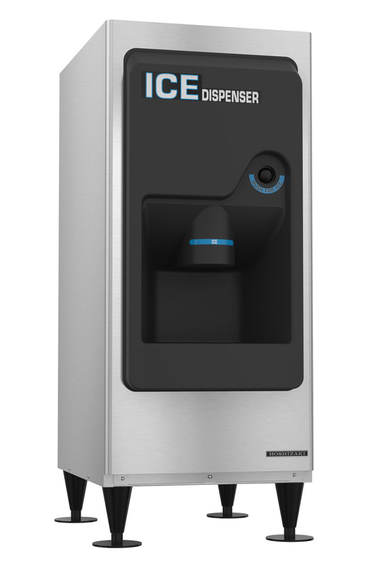 Hoshizaki DB-130H 130 lbs Capacity 22" W Stainless Steel Exterior Hotel/Motel Ice Dispenser