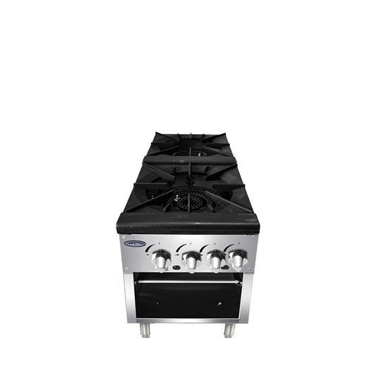 Atosa ATSP-18-2-NG Natural Gas Double Stock Pot Stove