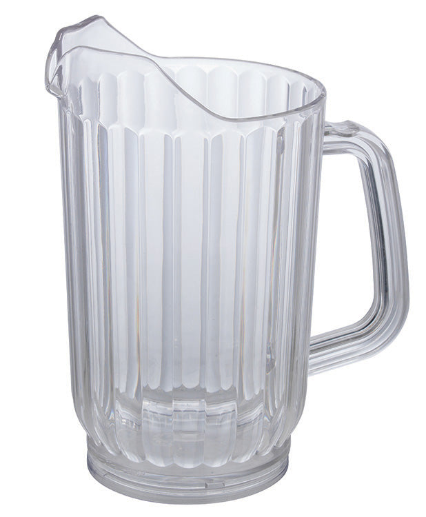 Winco WPC-32 32 oz. Clear Polycarbonate Water Pitcher