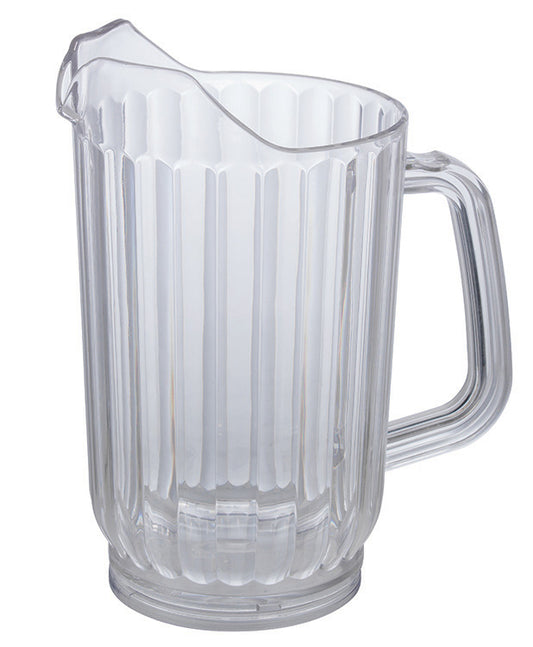 Winco WPC-32 32 oz. Clear Polycarbonate Water Pitcher
