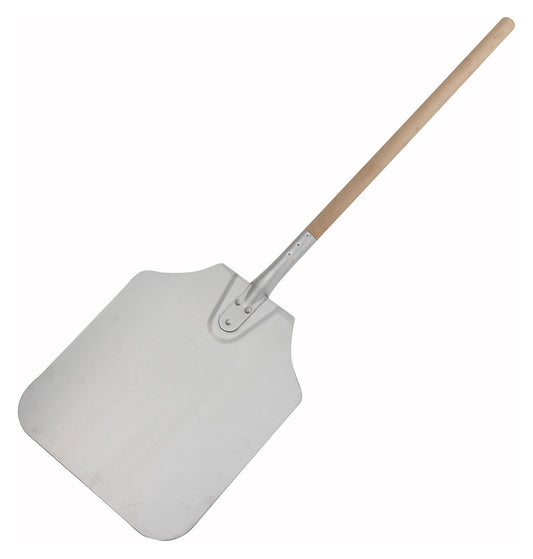 Winco APP-36 36" Aluminum Pizza Peel, 12" x 14" Blade