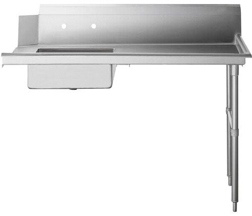 Omcan 28485 48" Right Side Soiled Dish Table with Sink